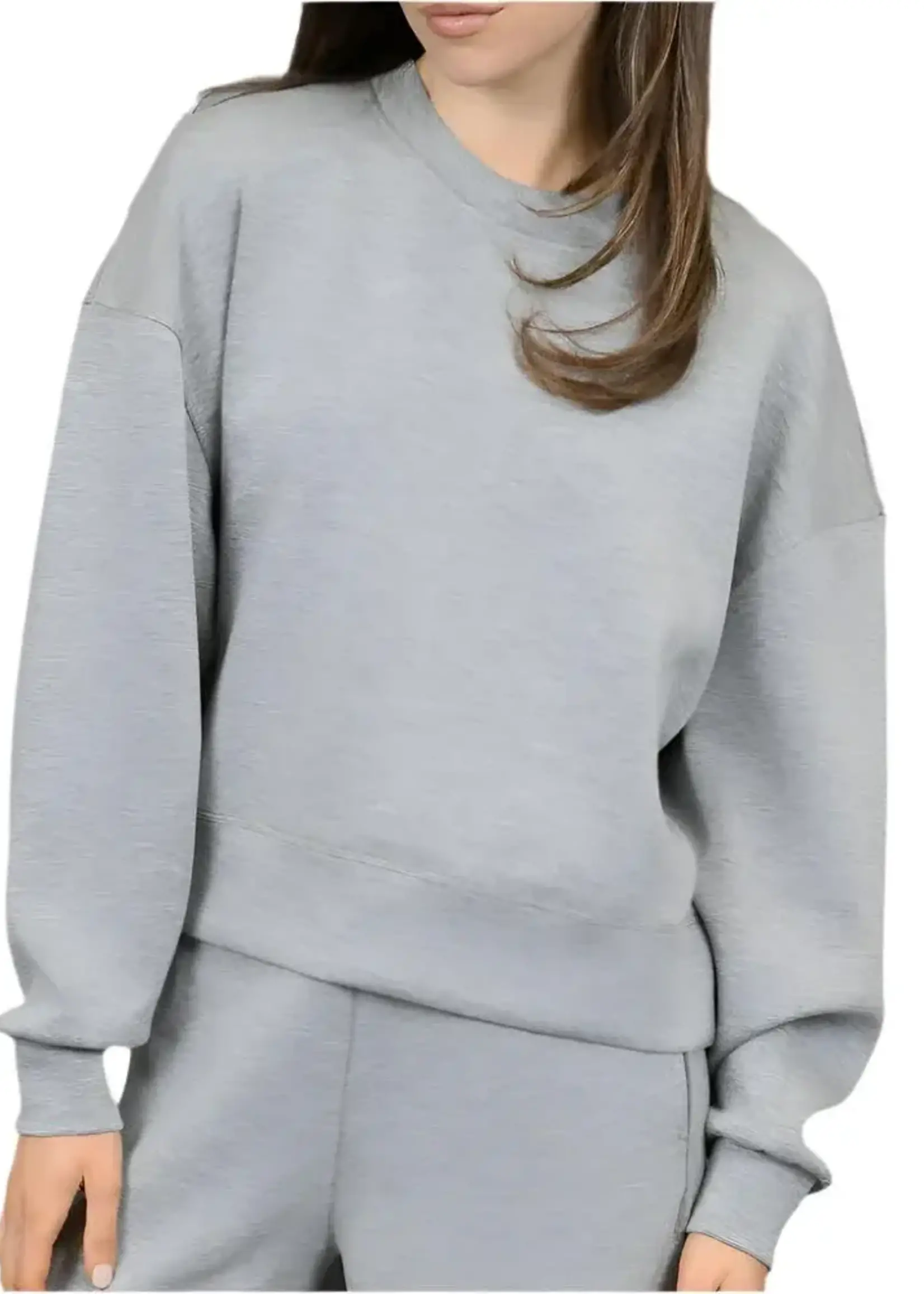 Second Skin Lucie crew neck crop