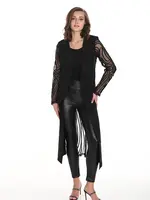 Frank Lyman Brooch long blazer duster