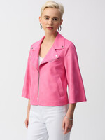 Joseph Ribkoff Faux suede swing jacket