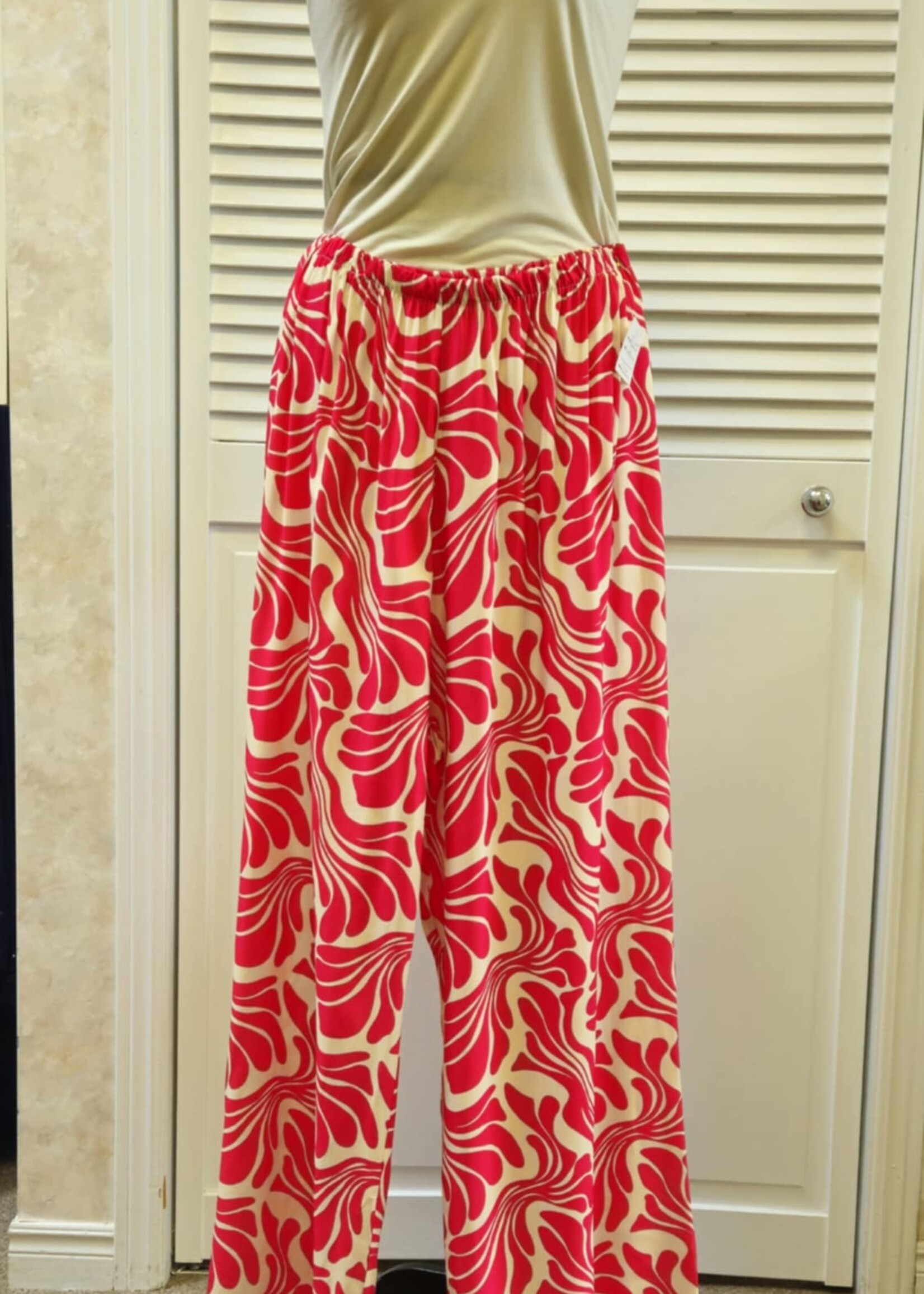 Angela Mara Flowey print pant