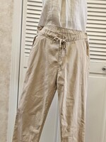 Angela Mara Drawstring jogger
