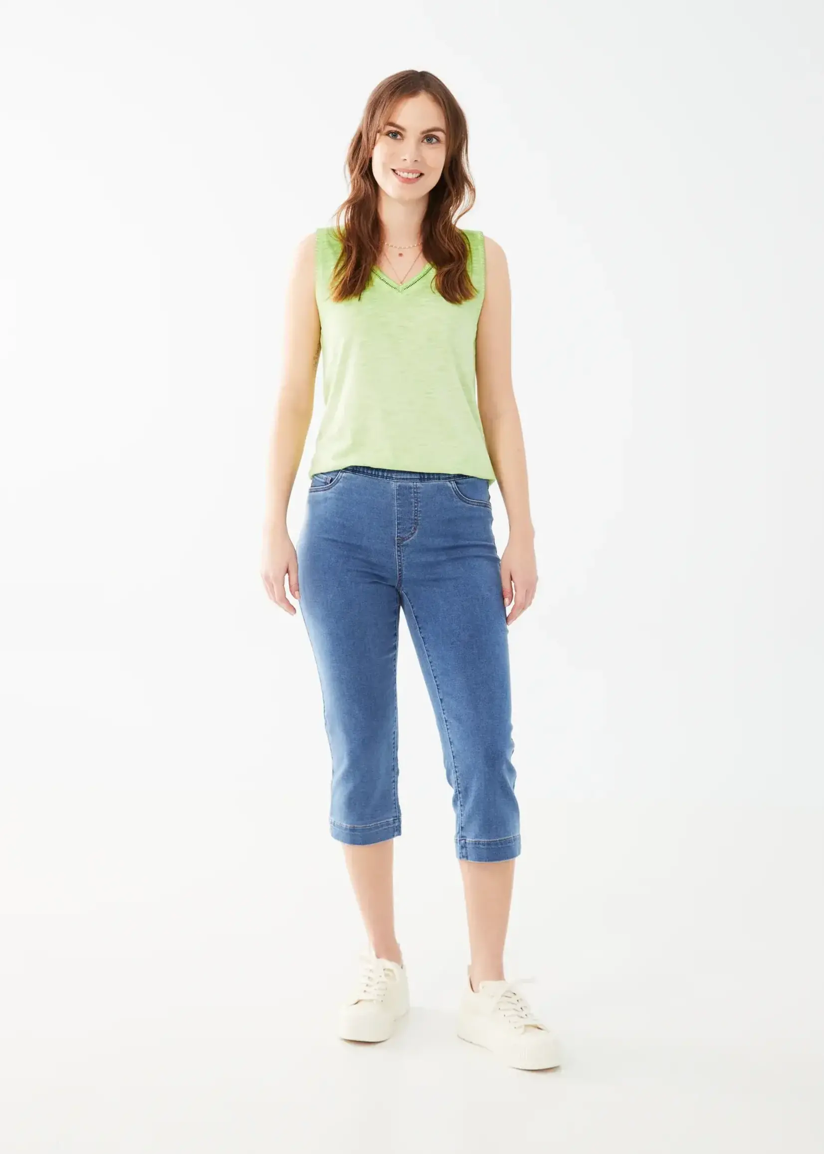 French Dressing Jeans Pull-on capri