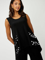 Frank Lyman Sleeveless pull- over tunic top