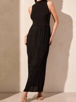 Tribal Twofer sleeveless maxi dress