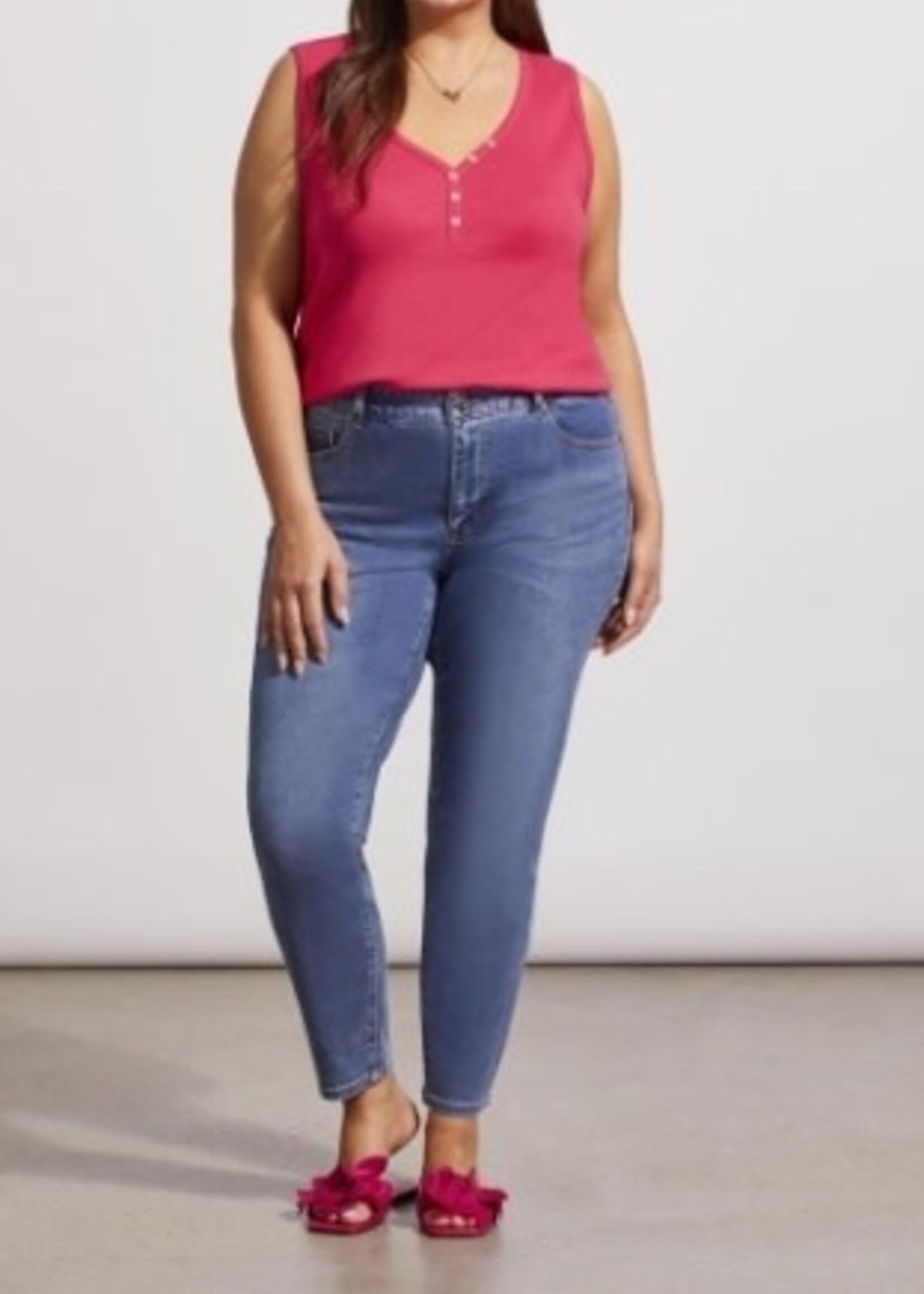 Tribal Curvy ankle jean