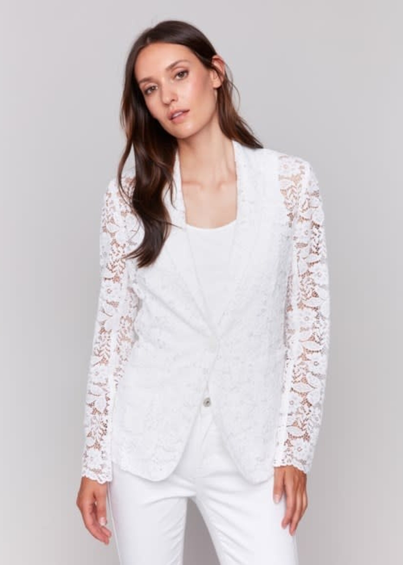Charlie B Lace Blazer