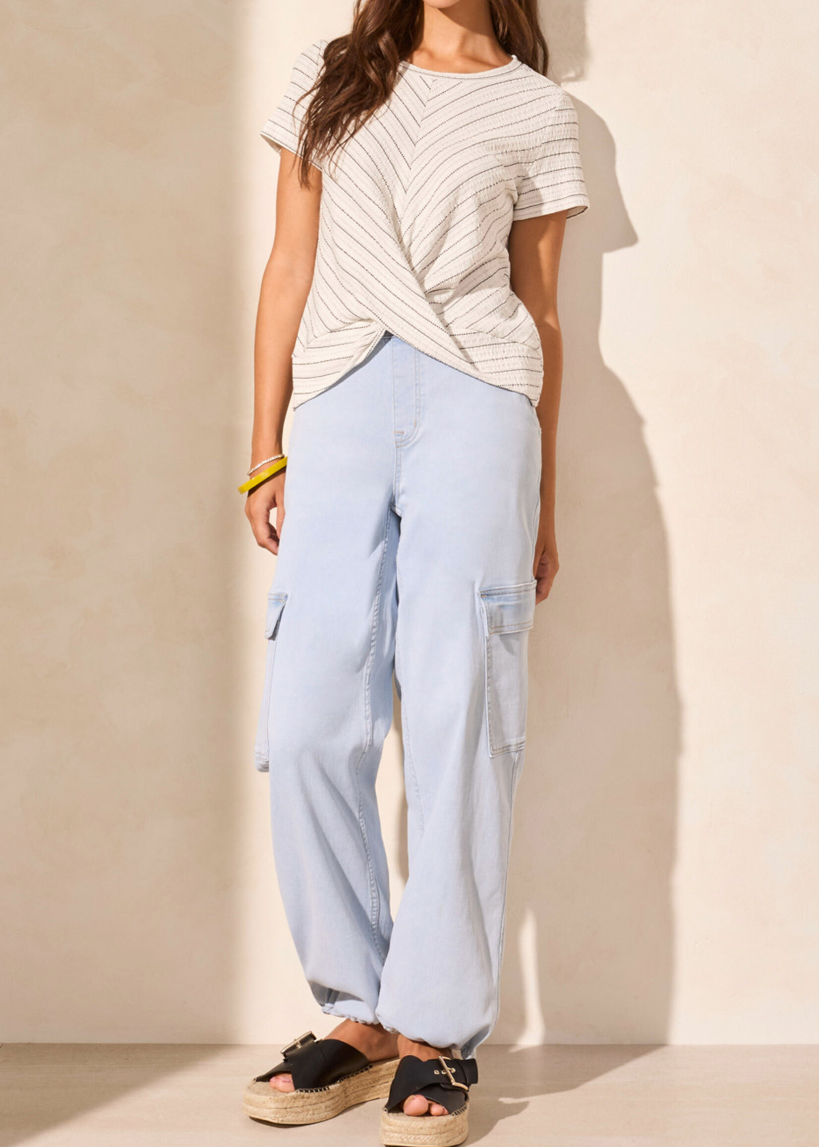 Tribal Twist Knot Detail T- Shirt