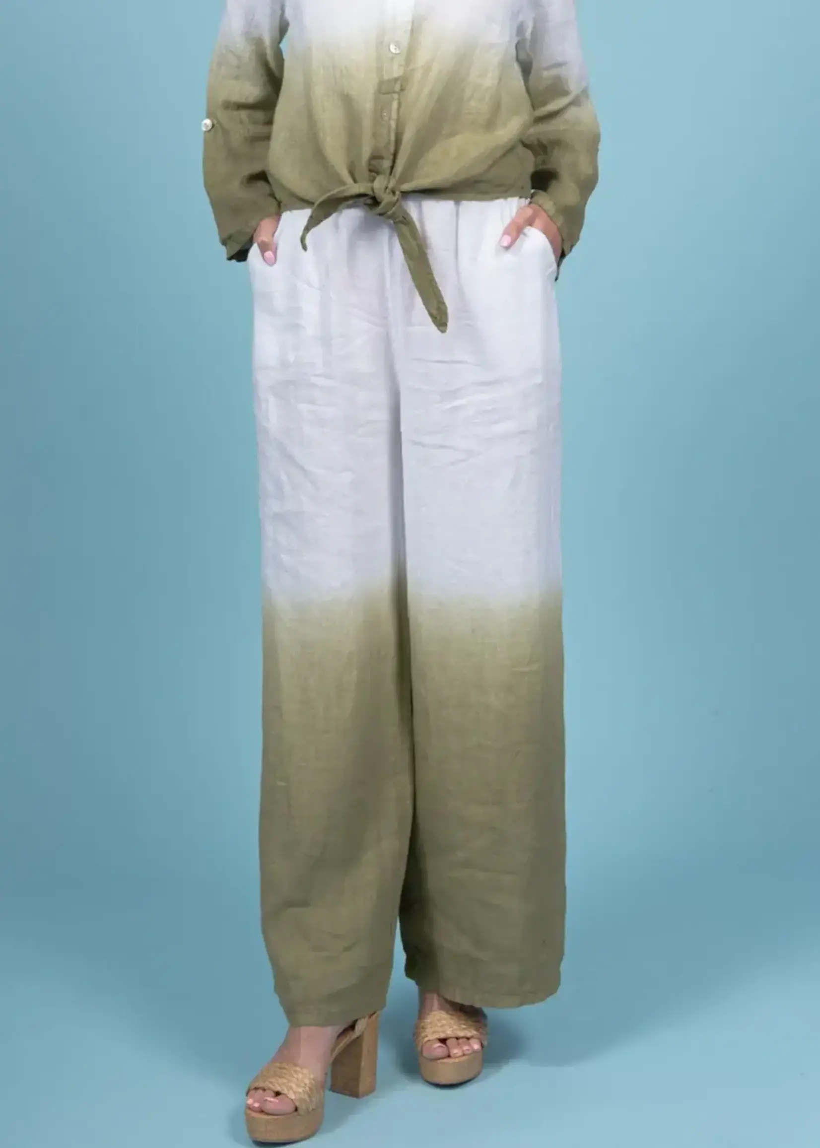 Elissia Ombre Linen Pant