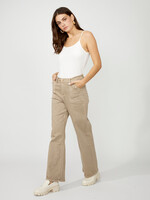 Frank Lyman Wide- leg Pant w Gold Button Detail