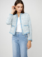 Frank Lyman Button- Up Tweed Blazer