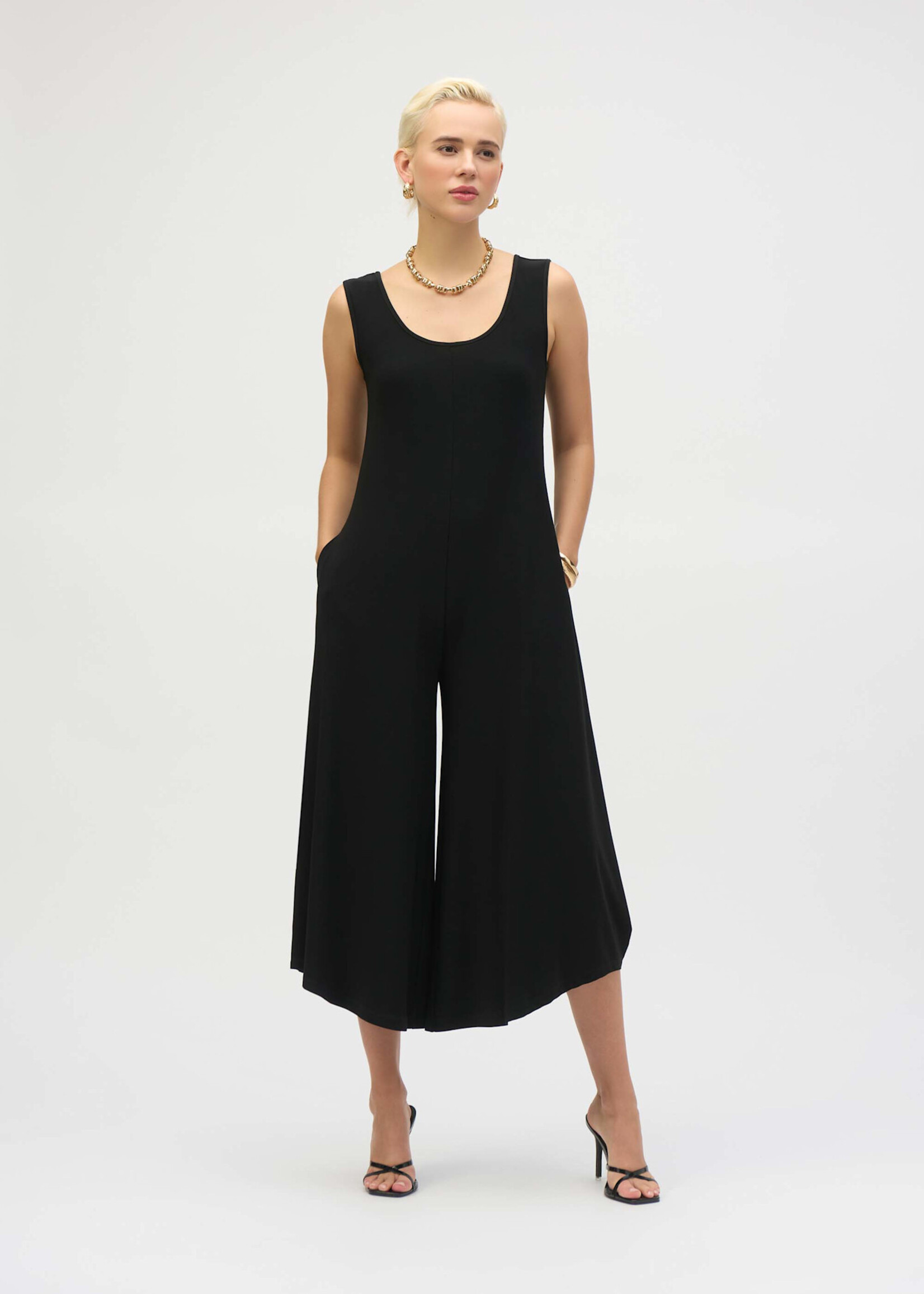 Joseph Ribkoff Round Neck Jersey Jumpsuit