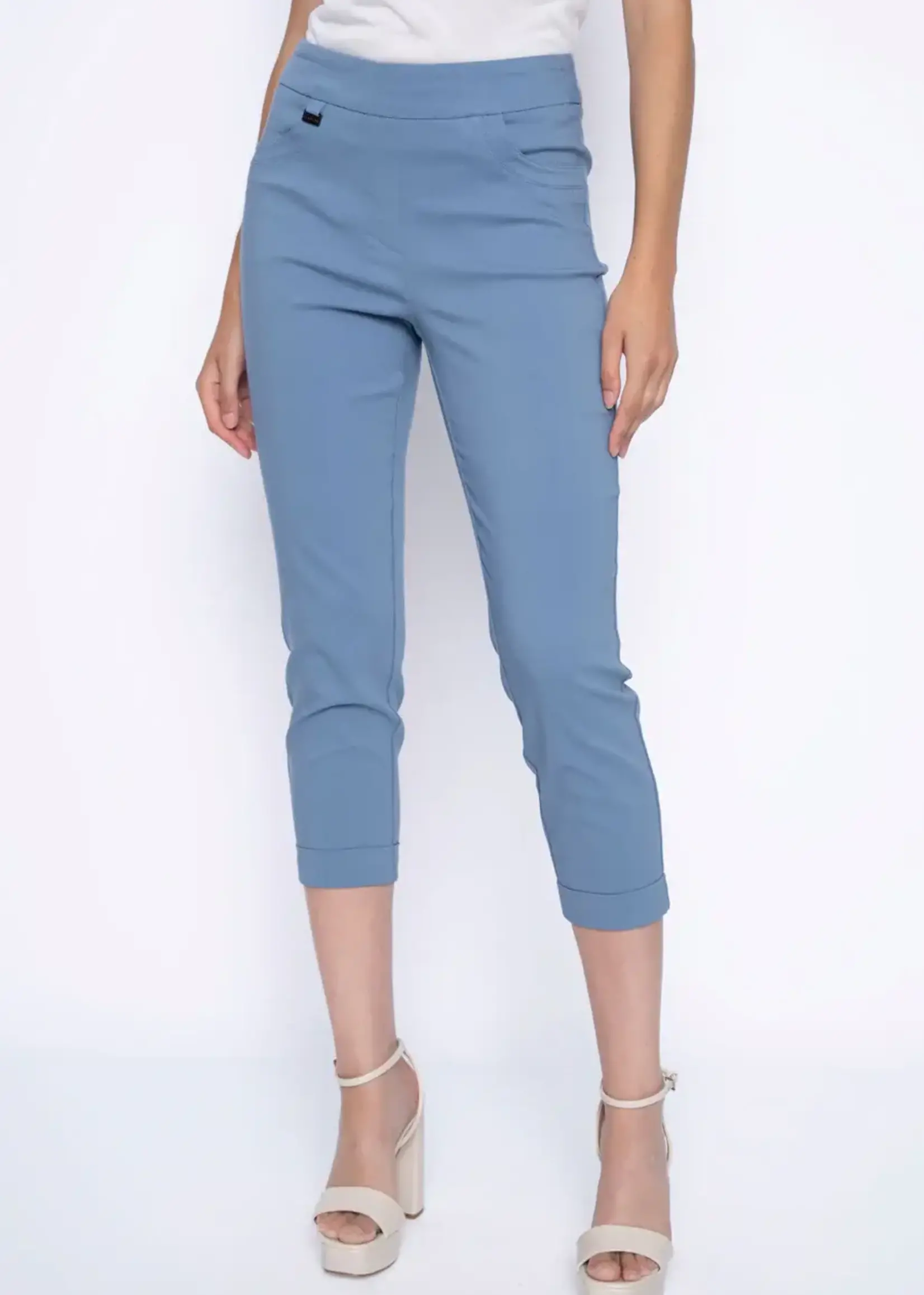 Picadilly Cuffed Hem Capri