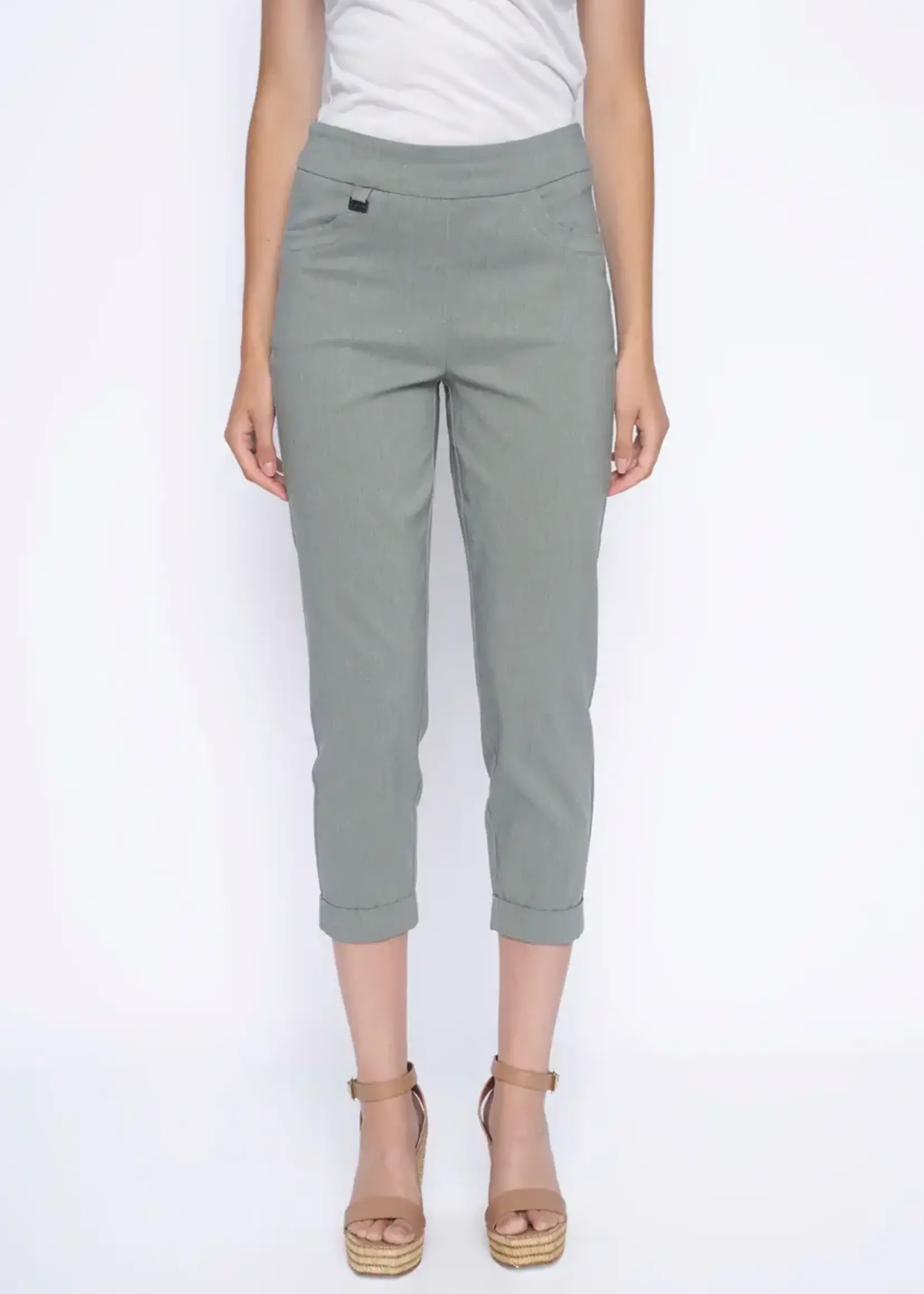 Picadilly Cuffed Hem Capri