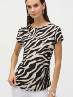 Joseph Ribkoff Zebra- Print Top