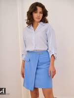 Esqualo Asymmetric Pocket Mini Skirt