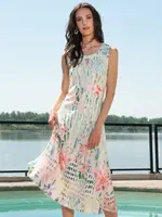 Alison Sheri Floral Print Summer Dress