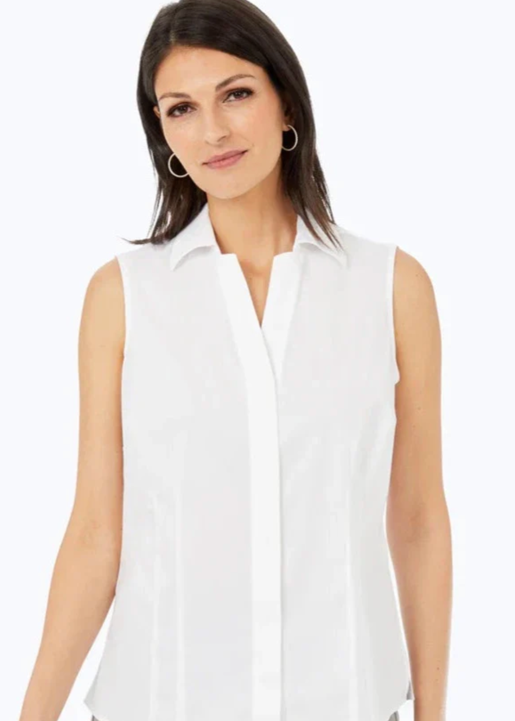 Foxcroft Tailored Sleeveless Blouse