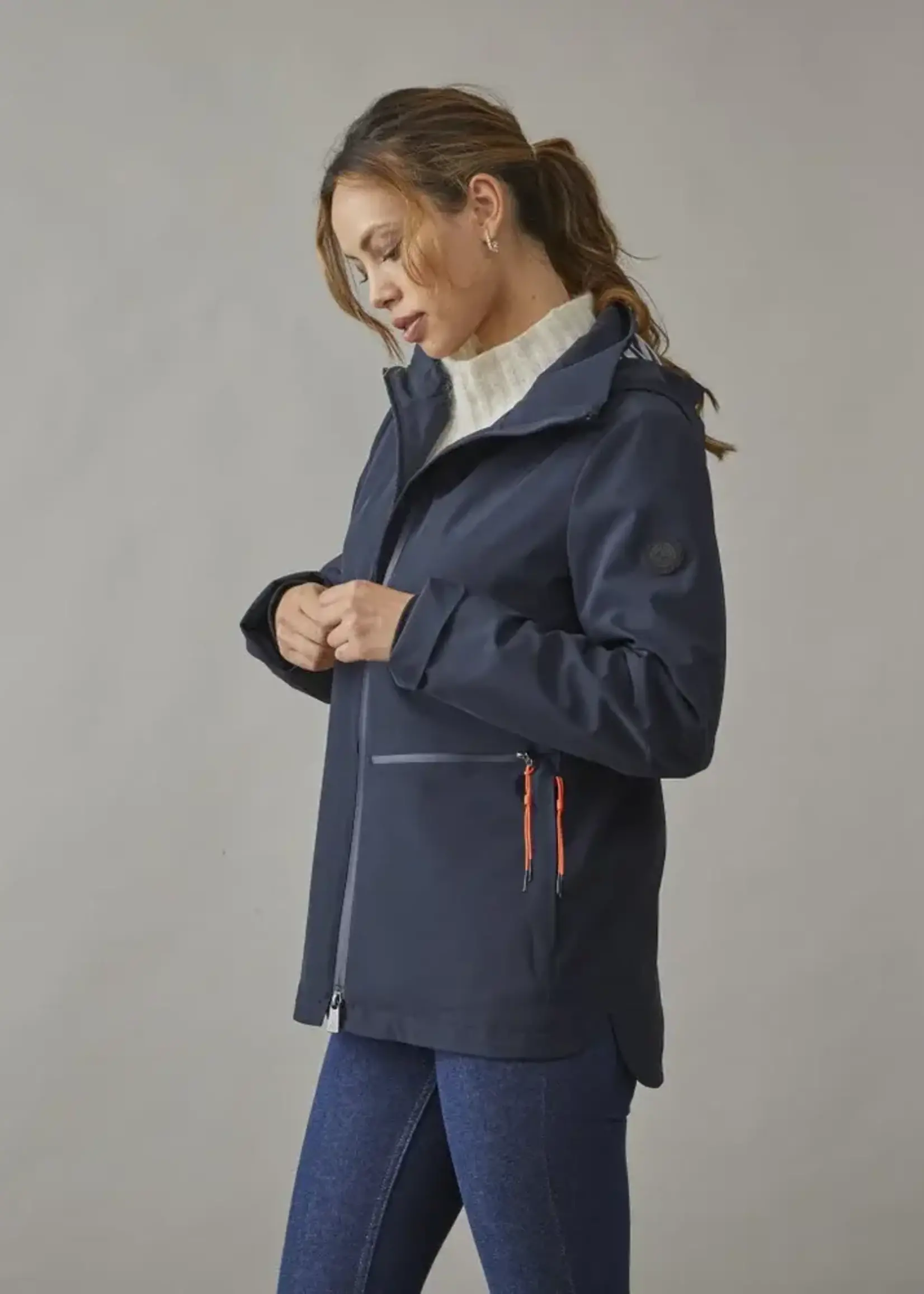 Junge Short hooded Spring Coat