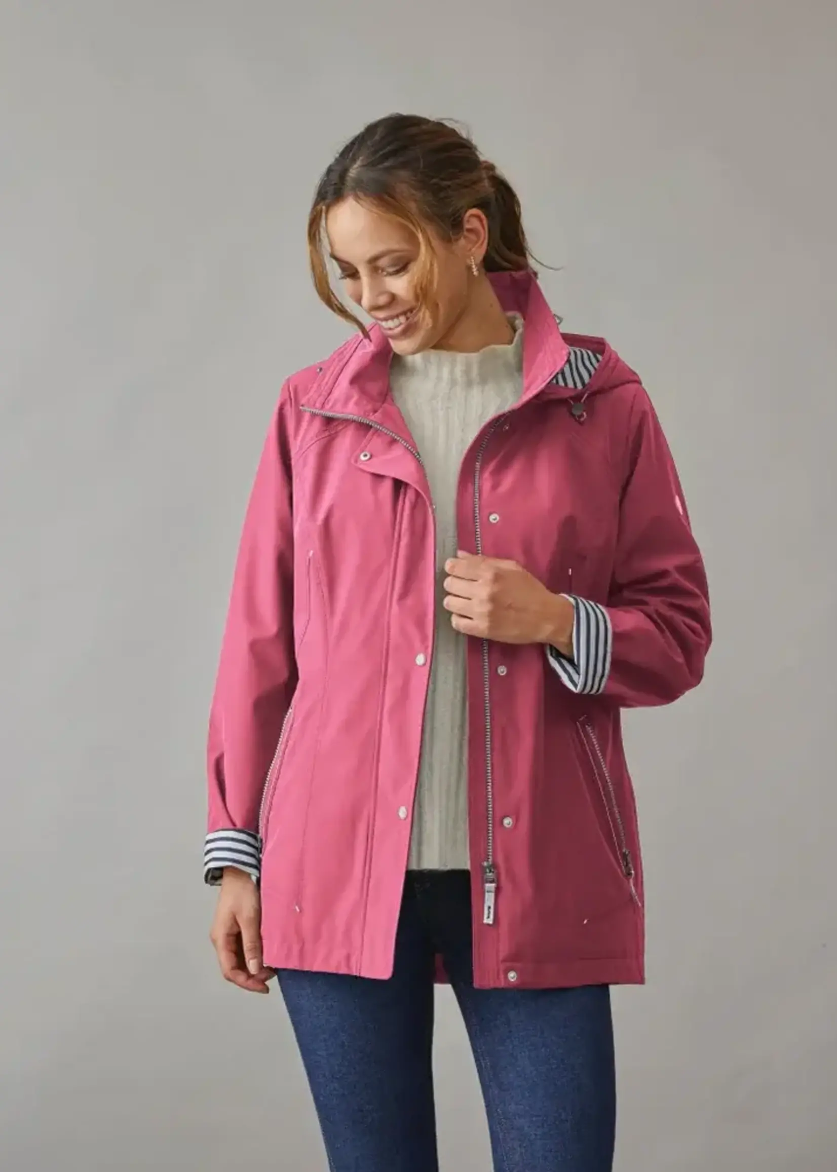 Junge Weather Proof Hooded Spring Coat