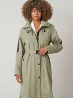 Junge Long Belted Waist Spring Coat