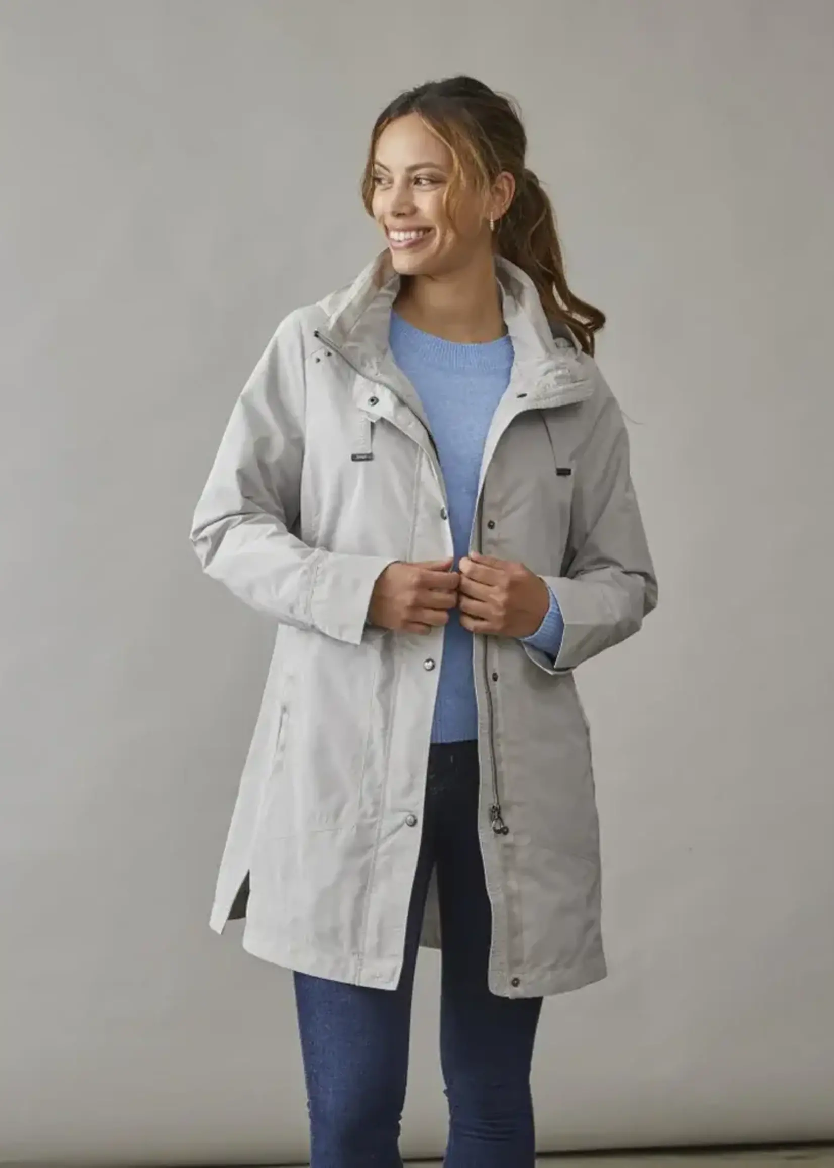 Junge Spring Long Hooded Coat