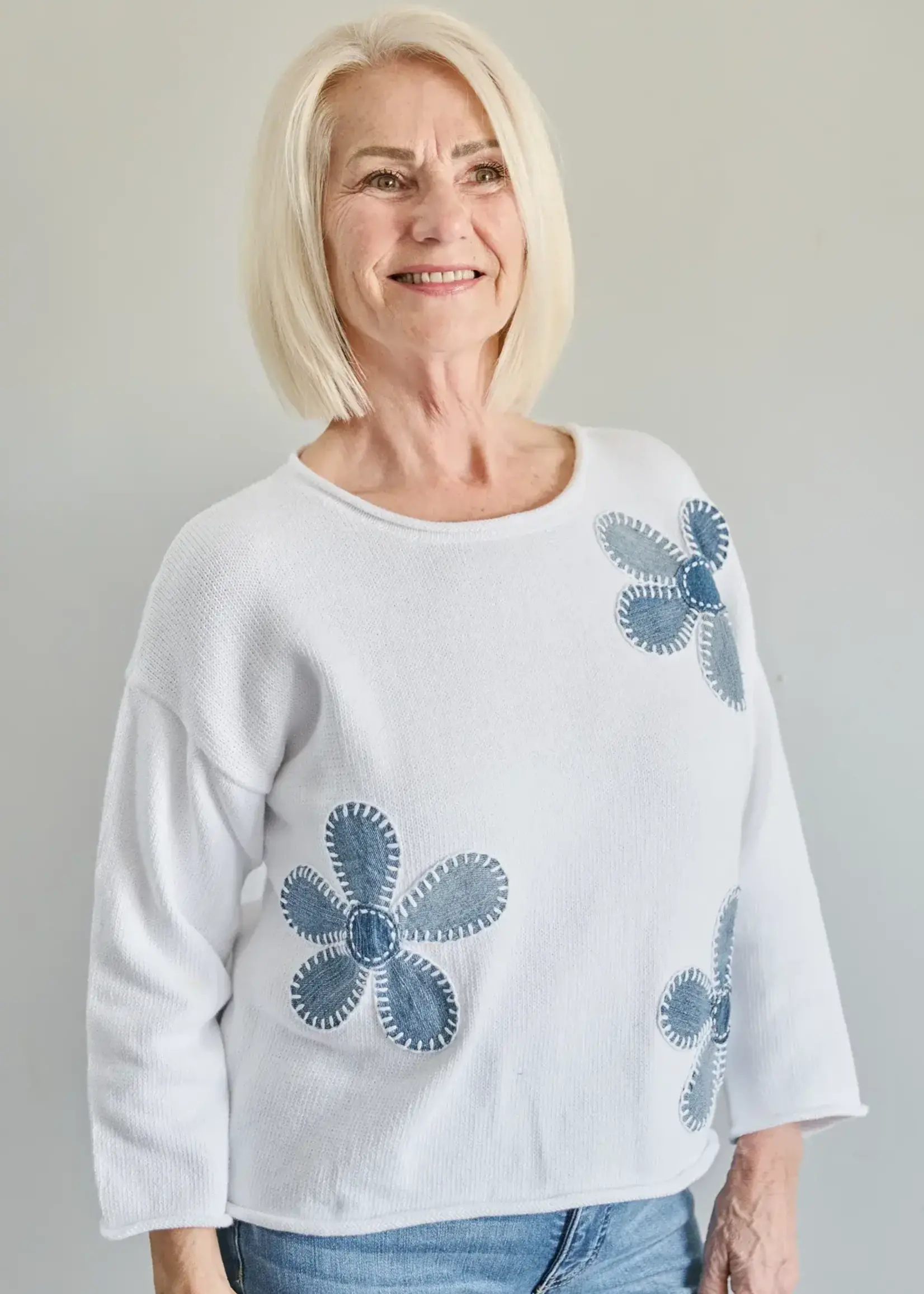 Shannon Passero The Mira/ Flora  Pullover
