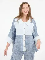 Shannon Passero Bubble Crepe Walker Top