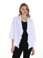 Frank Lyman Textured Open Front Short Cardi