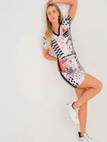 Dolcezza Art Print Sporty T- Shirt Dress