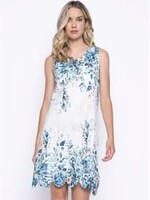 Picadilly Lace Floral Short Dress