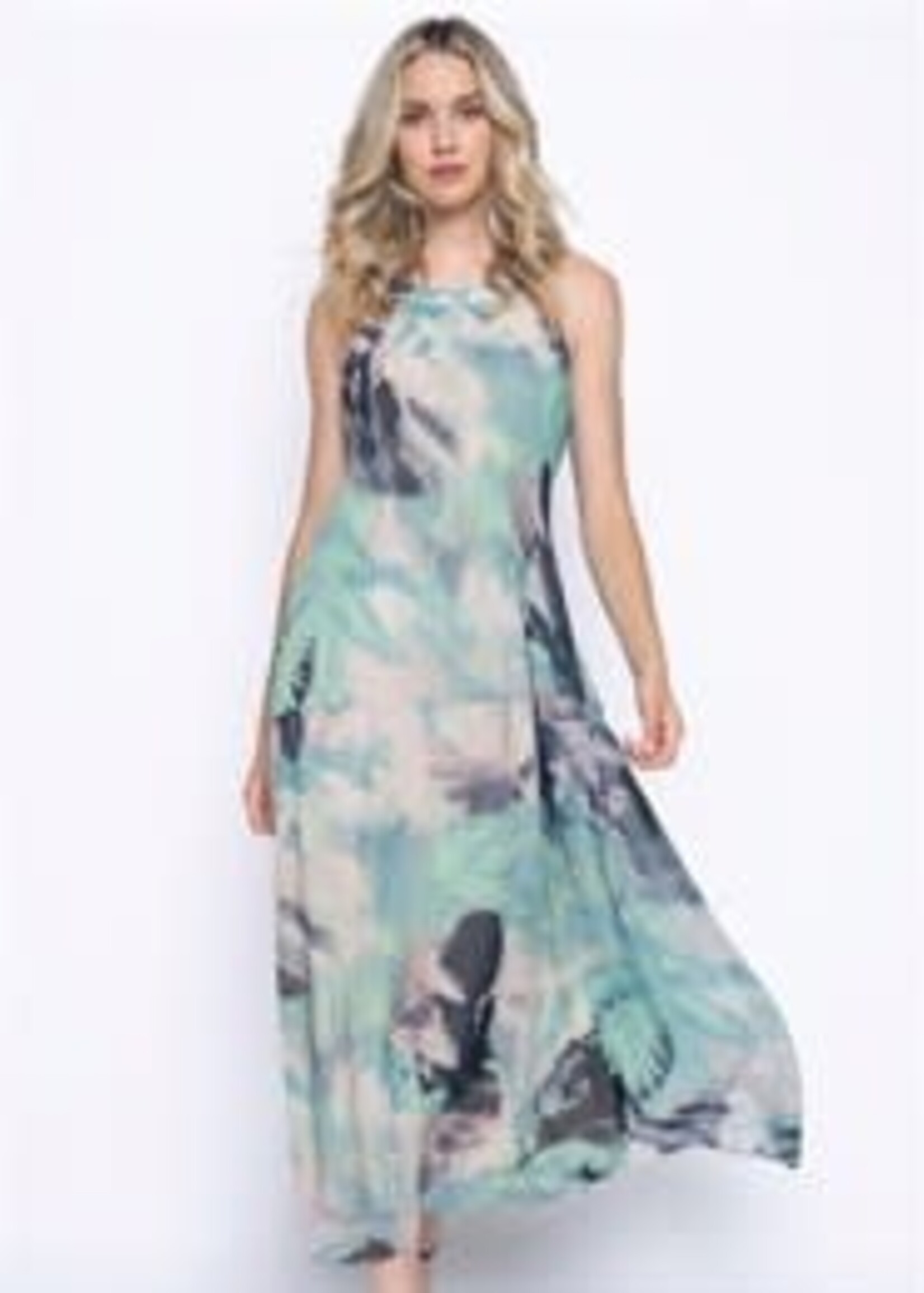 Picadilly Pleated Maxi Dress