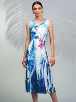 Alison Sheri Floral Key Hole Neckline