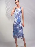 Alison Sheri Floral Midi Dress
