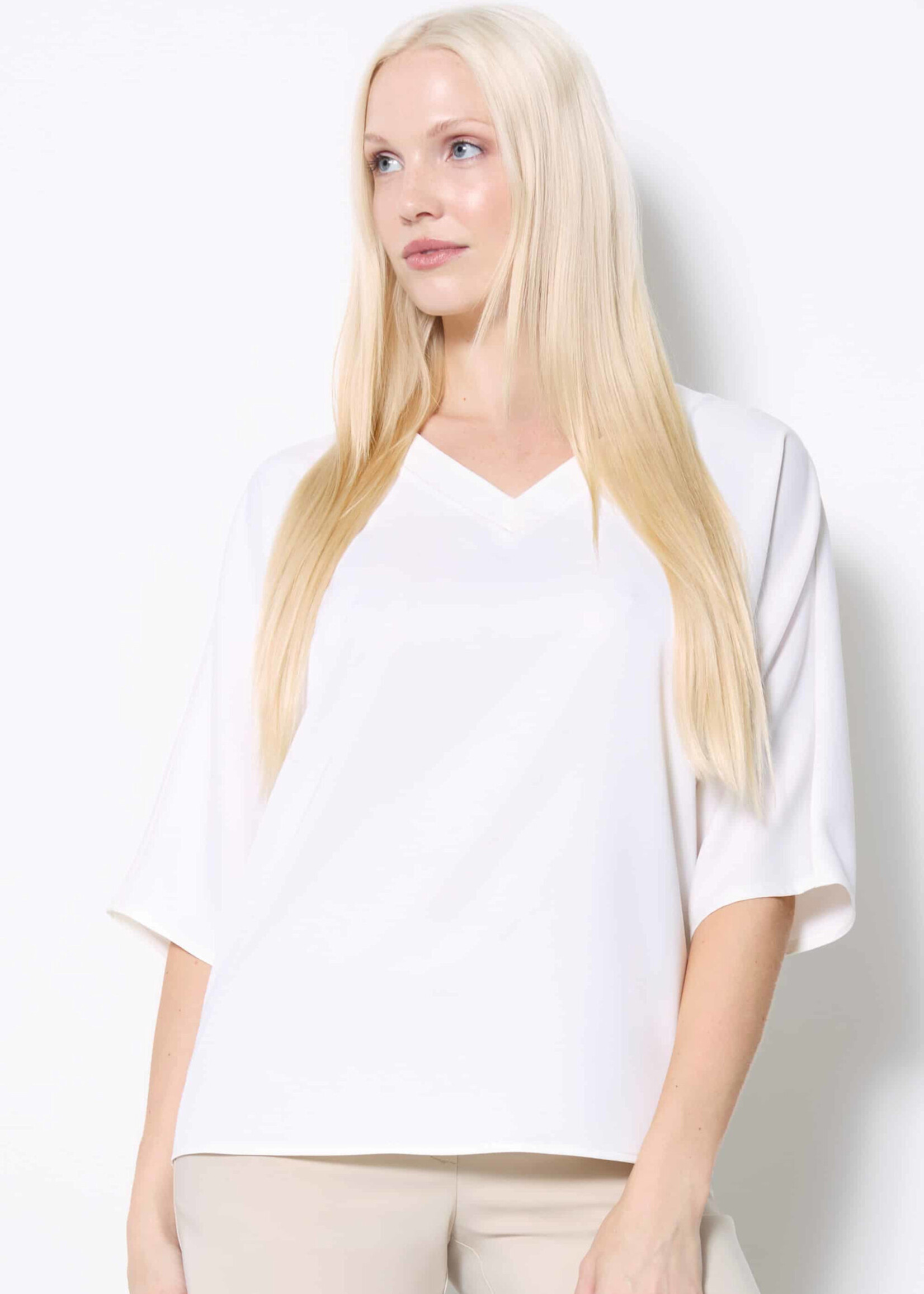 UP Belize Satin V-neck