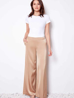UP Belize Satin Silk Wide-Leg Pant