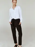 Penn & Ink Boxy Half Button Blouse