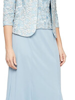 Alex evening Chiffon Layered Skirt