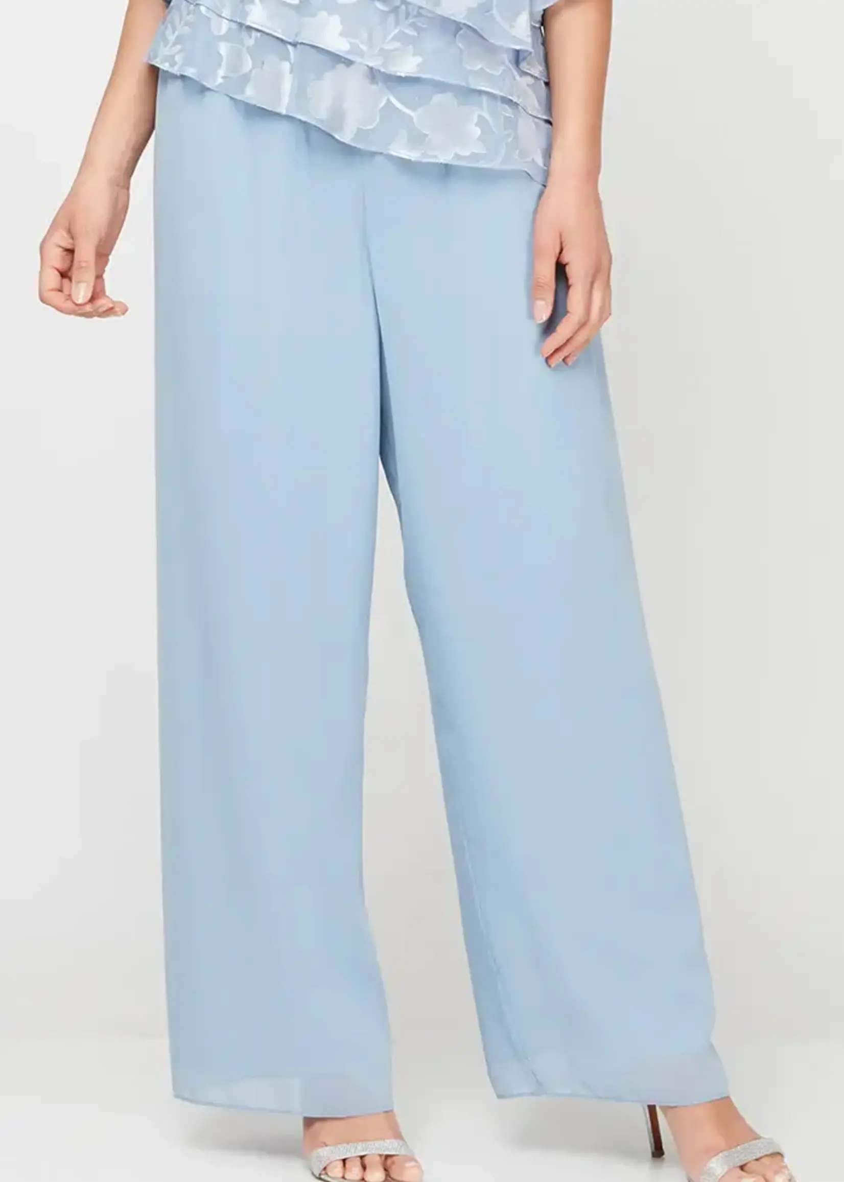 Alex evening Chiffon Flowy Pant
