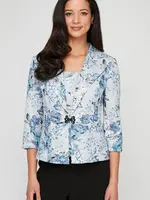 Alex evening Printed Jacquard Twin Set