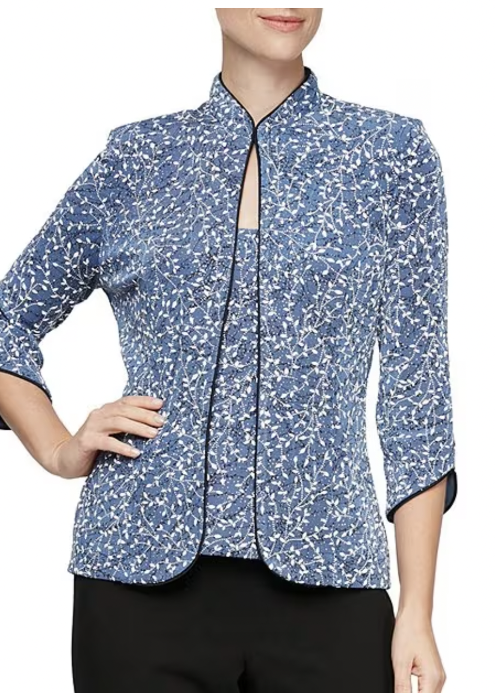 Alex evening Glitter Knit Twinset Plus