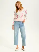 French Dressing Jeans Printed Mesh Cardigan