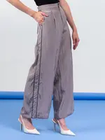 Elena Wang Metallic Parachute Pant