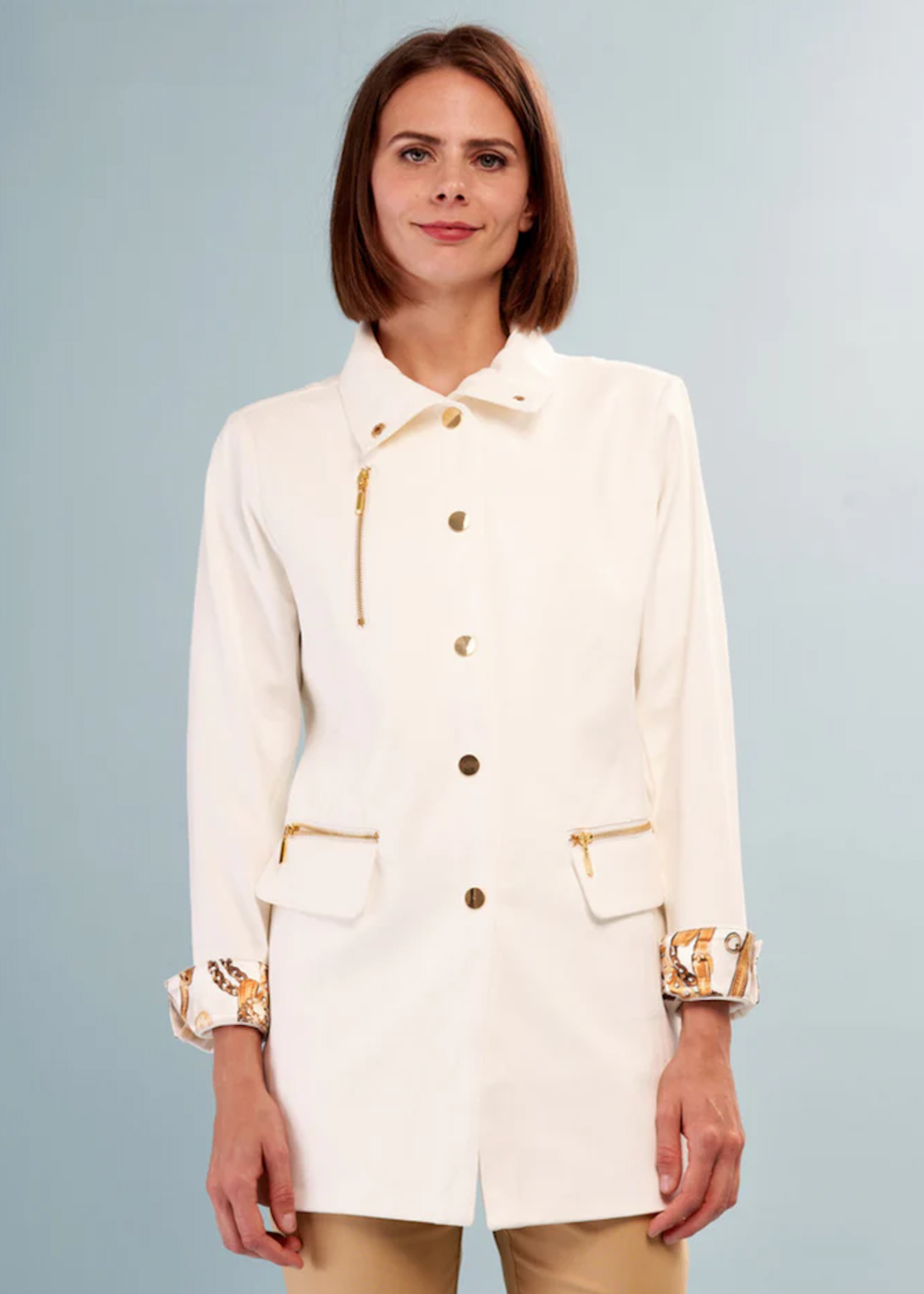 I.N.S.I.G.H.T Tailored Long Vegan Leather Jacket