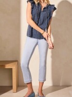 Tribal Cap Frill Sleeve Blouse