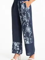 Linen Luv French Linen Printed Pant