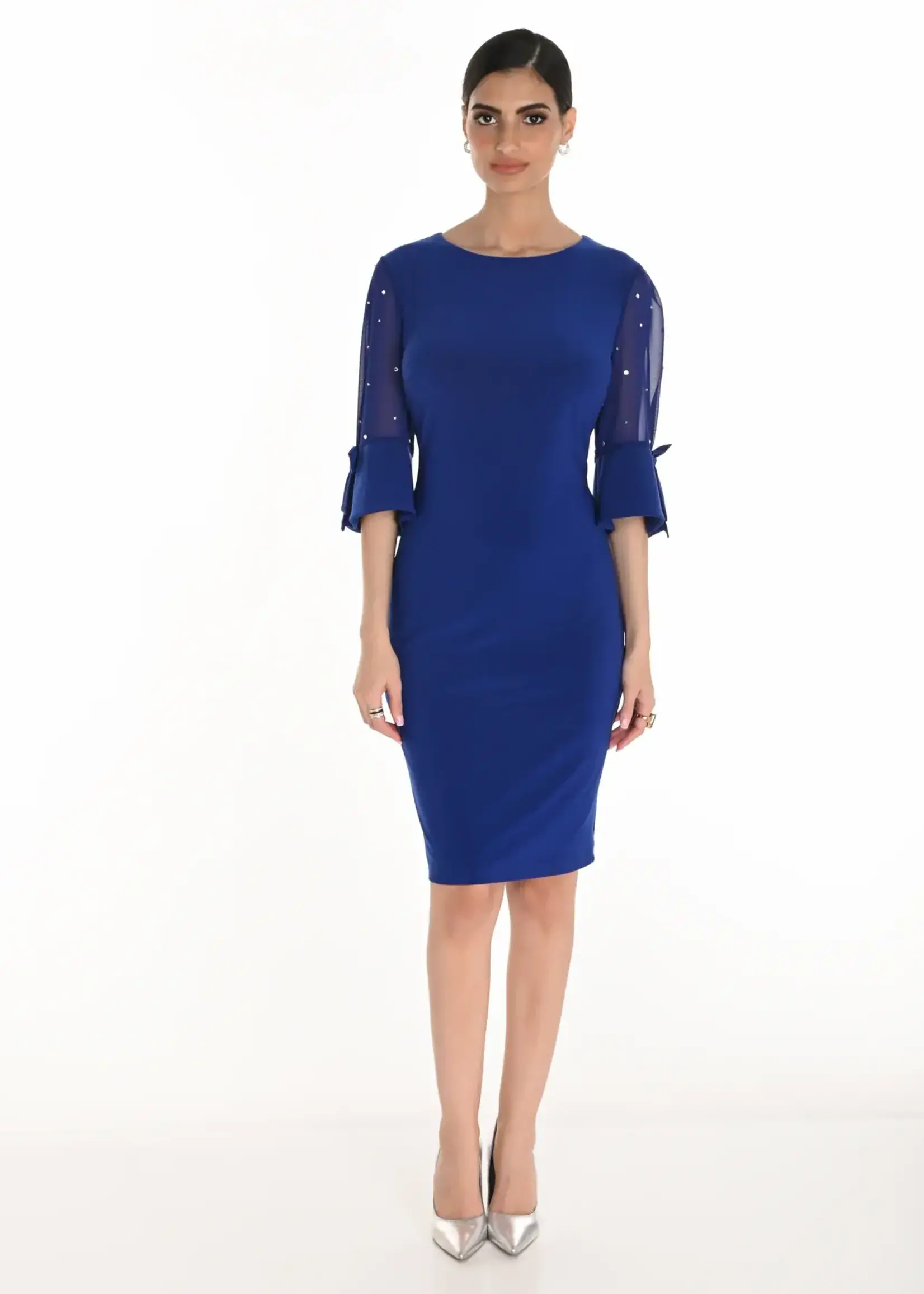 Frank Lyman Mesh Jewelled sleeve