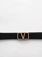 Frank Lyman Small Gold Buckle Belt