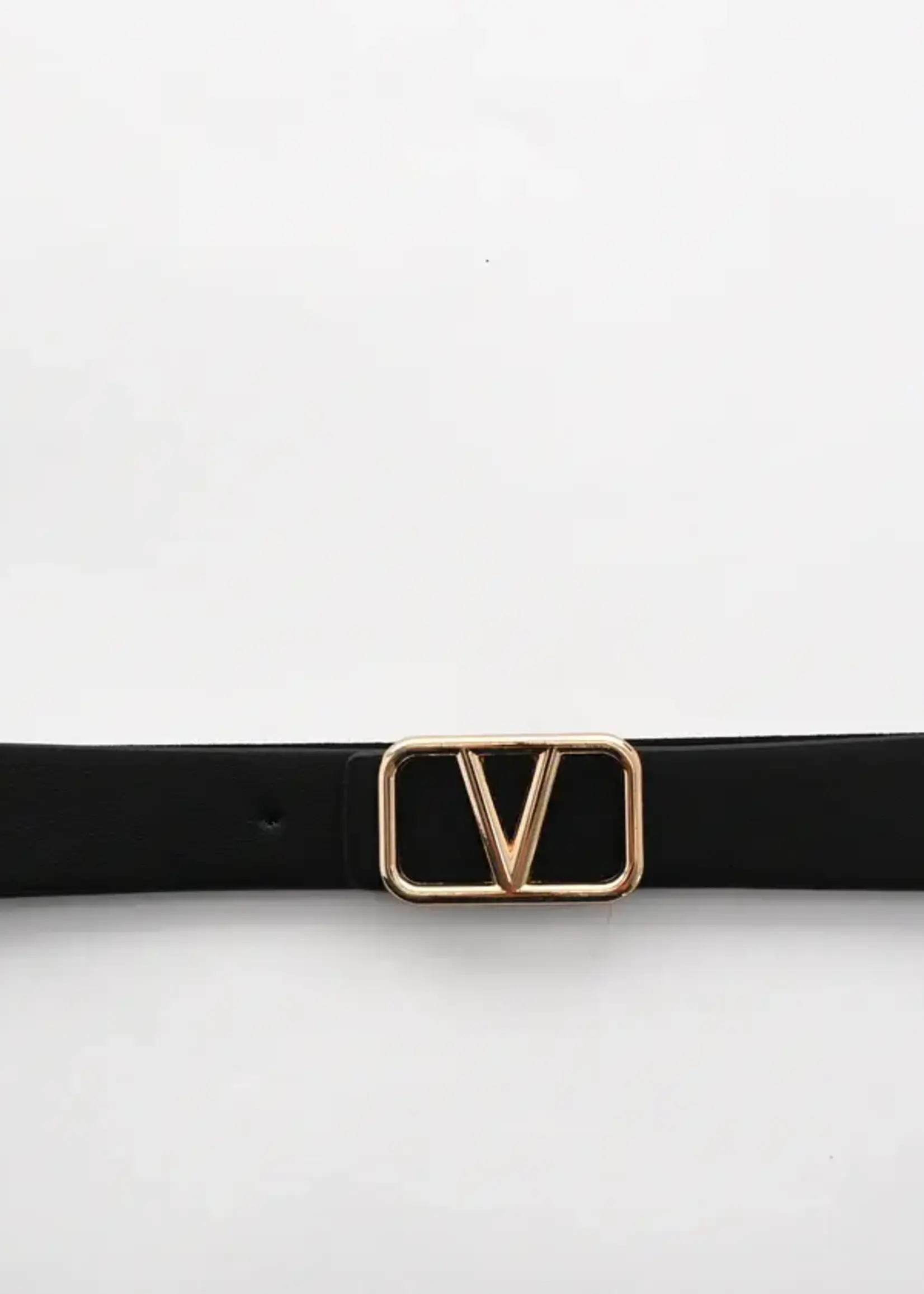 Frank Lyman Small Gold Buckle Belt