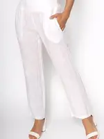 Linen Luv Wide Band French Linen Pant