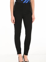 Frank Lyman Elegant Zip Detail High-Rise Pant